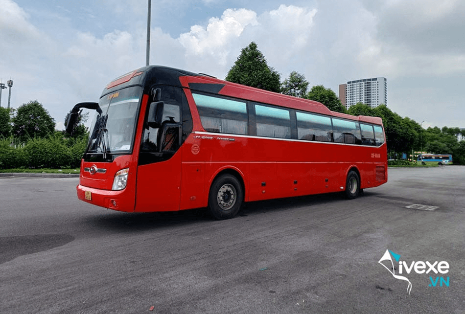 Xe dòng hiền Hà Nội Quảng Bình với thiết kế giường nằm 2 tầng hiện đại
