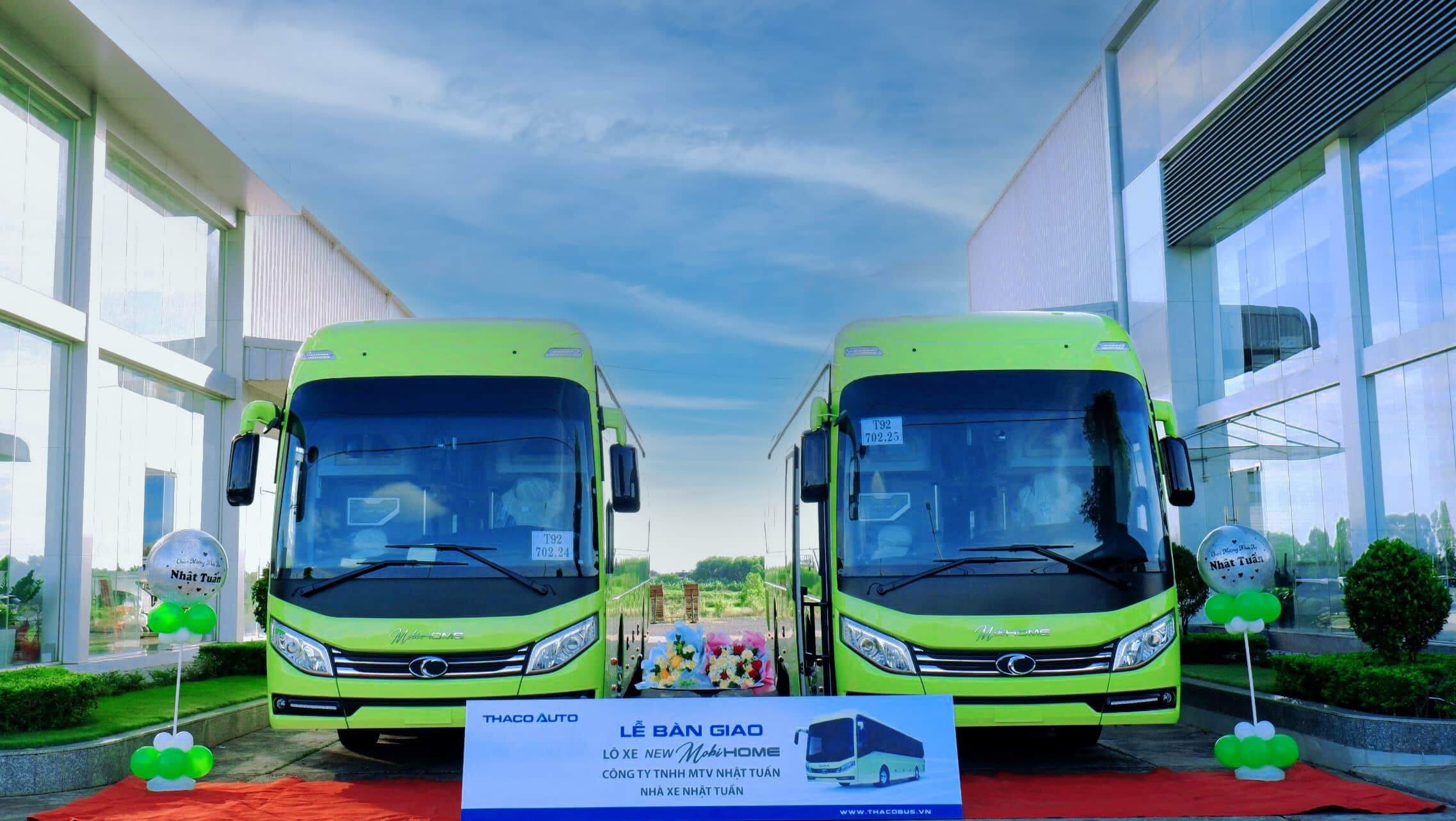 Xe khách cabin VIP nhà xe Nhật Tuấn chạy tuyến Huế Hà Nội