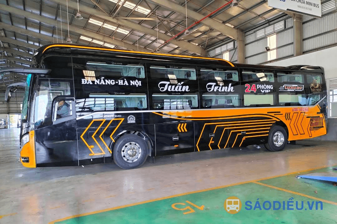 xe-tuan-trinh-limousine-giuong-nam-da-nang Xe Limousine Tuấn Trinh Hà Nội đi Đà Nẵng có thiết kế hiện đại