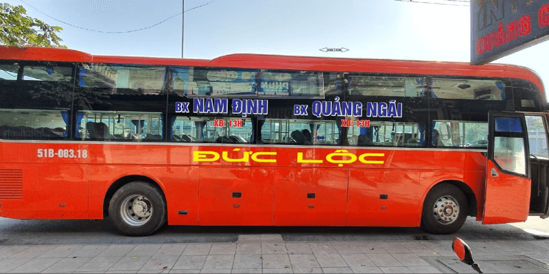 Duc Loc Bus - Ninh Binh to Danang tickets suitable for all passengers