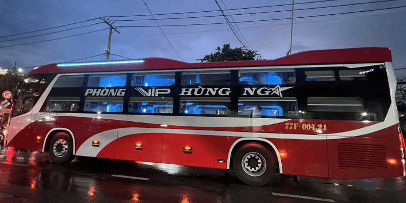 Xe Hùng Nga – Xe khách Đà Nẵng Sapa giường nằm thoải mái