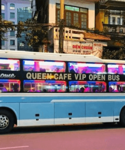 Queen Cafe Bus – Premium Hoi An Da Nang bus with outstanding amenities