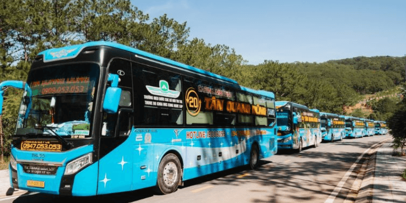 Tân Quang Dũng Limousine – Xe Hội An Đà Nẵng hiện đại, ghế massage êm ái