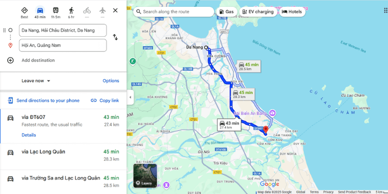 Bus Danang Hoi An – Discover the safe and fast 30km ride.