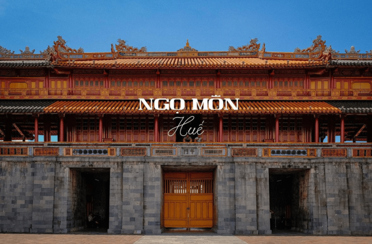 Cổng chính là lối đi quan trọng chỉ dành cho Vua (Ảnh Sưu tầm)