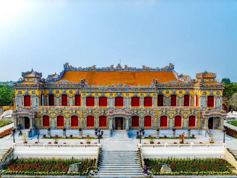 Nét uy nghi, tráng lệ của Điện Kiến Trung (Nguồn sưu tầm)
