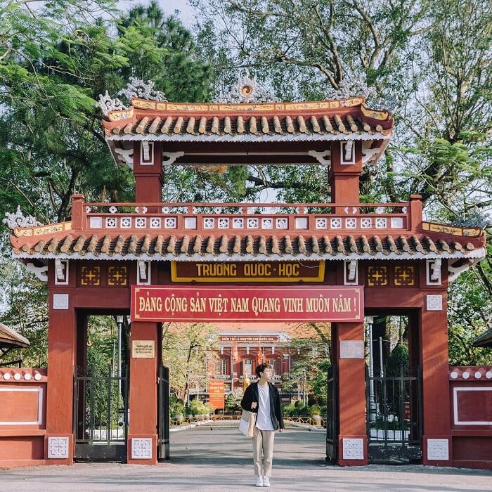 Trường Quốc học Huế một trong những ngôi trường cổ nhất Việt Nam (nguồn sưu tầm) Trường Quốc học Huế một trong những ngôi trường cổ nhất Việt Nam (nguồn sưu tầm)
