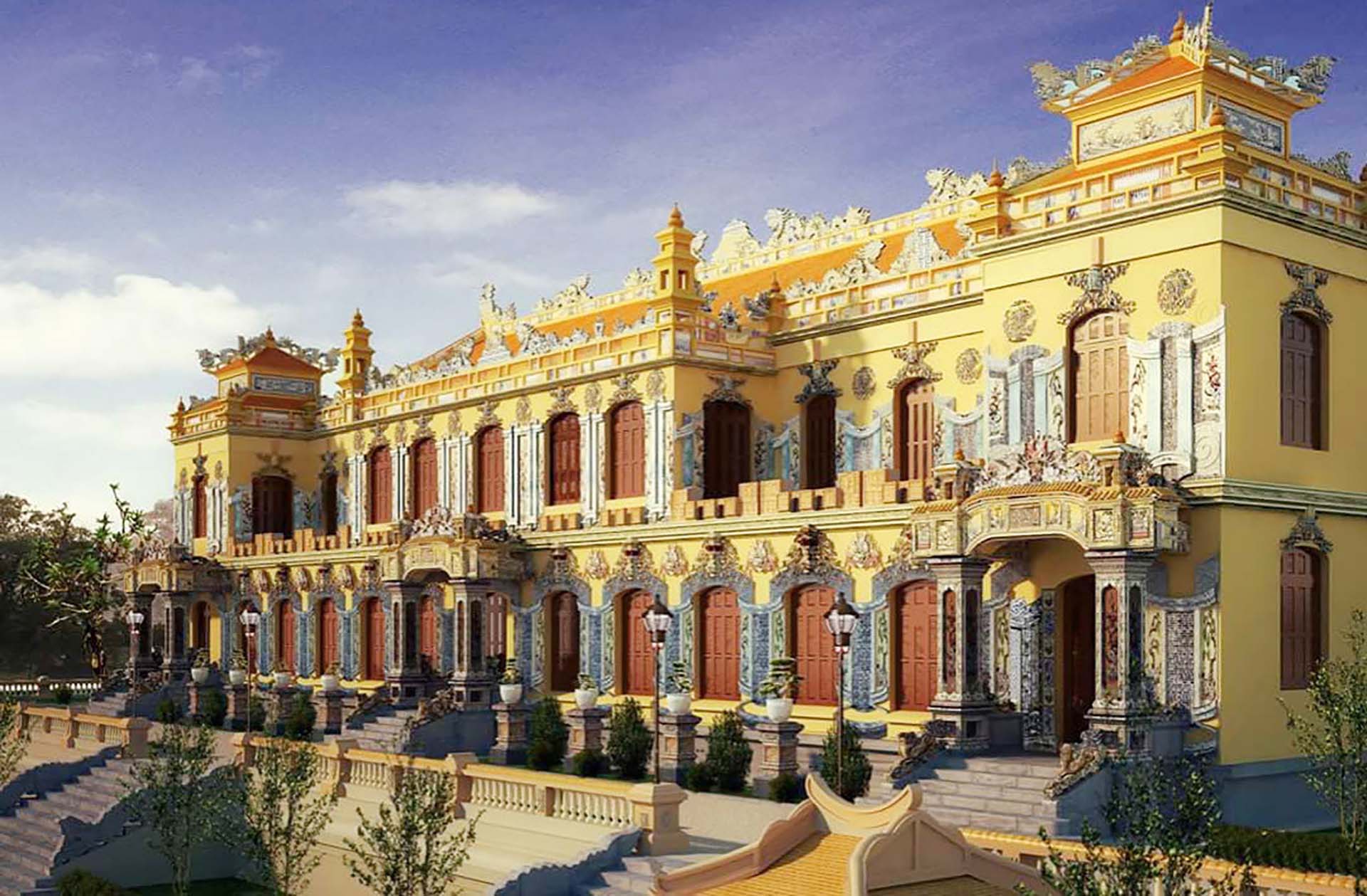 Vẻ đẹp của Điện Kiến Trung sau 3 năm khởi công trùng tu (Nguồn sưu tầm) Vẻ đẹp của Điện Kiến Trung sau 3 năm khởi công trùng tu (Nguồn sưu tầm)