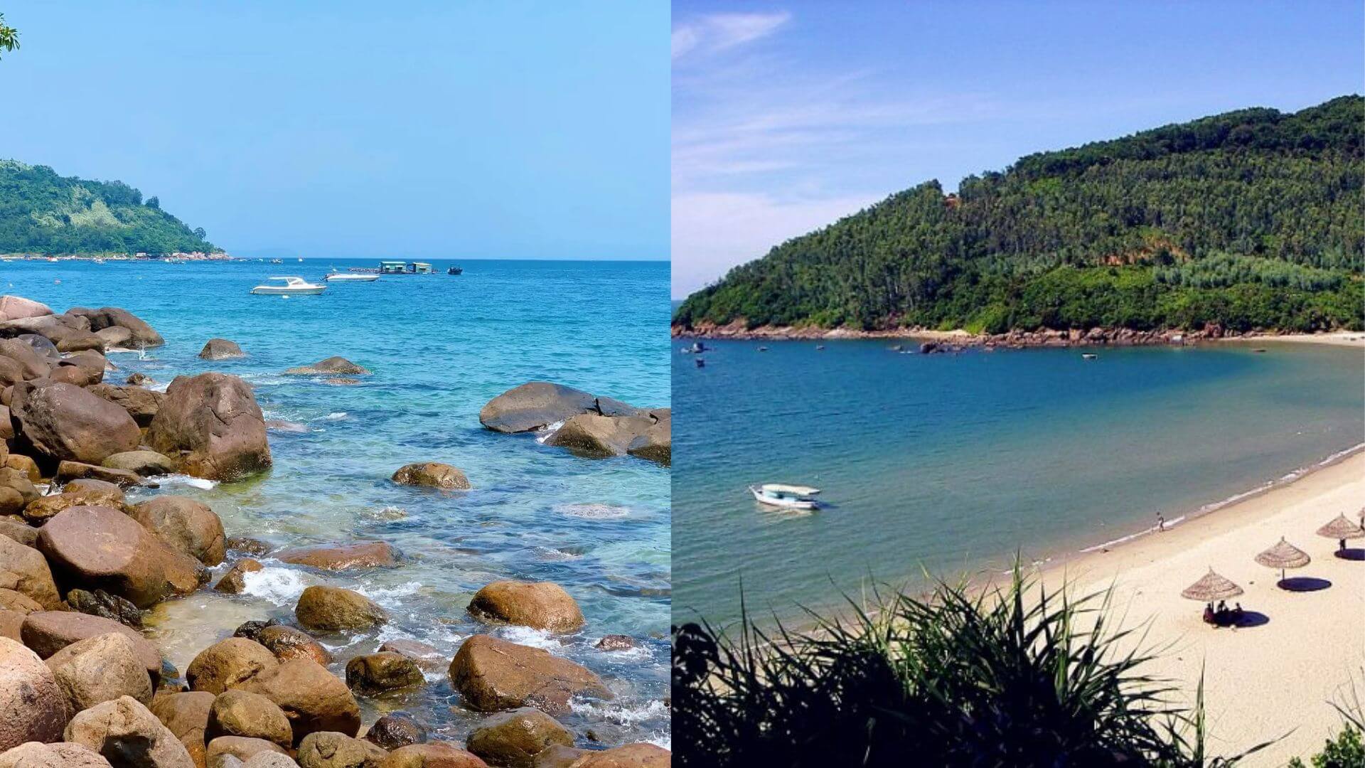 Bãi Rạng Đà Nẵng và bãi Bụt Sơn Trà (Ảnh Sưu tầm)
