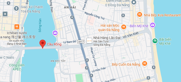 Bản đồ Cầu Rồng Đà Nẵng (Ảnh Sưu tầm) Bản đồ Cầu Rồng Đà Nẵng (Ảnh Sưu tầm)