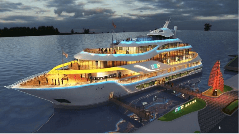 DHC Marina, bến du thuyền sang trọng ngay cạnh cầu Tình Yêu (Ảnh Sưu tầm) DHC Marina, bến du thuyền sang trọng ngay cạnh cầu Tình Yêu Đà Nẵng (Ảnh Sưu tầm)