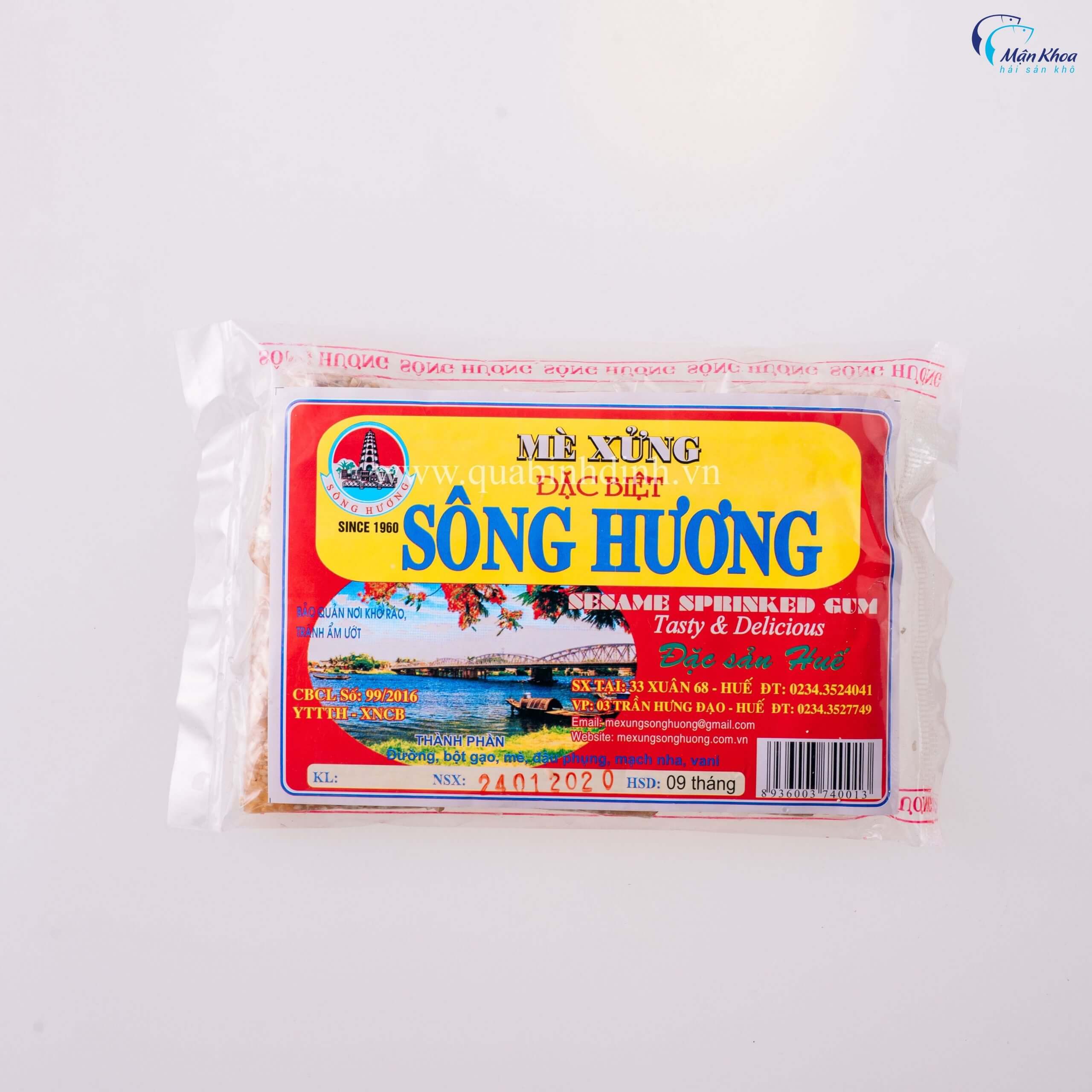 Mè xửng sông Hương nổi tiếng với mè xửng mềm, vị ngọt thanh và bao bì đẹp mắt (sưu tầm) Ăn gì ở Huế: Mè xửng sông Hương nổi tiếng với mè xửng mềm, vị ngọt thanh và bao bì đẹp mắt (sưu tầm)