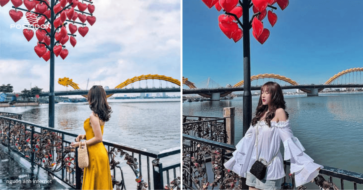 Một vài ý tưởng chụp ảnh cầu tình yêu đà nẵng (Ảnh Sưu tầm) Một vài ý tưởng chụp ảnh cầu tình yêu đà nẵng (Ảnh Sưu tầm)