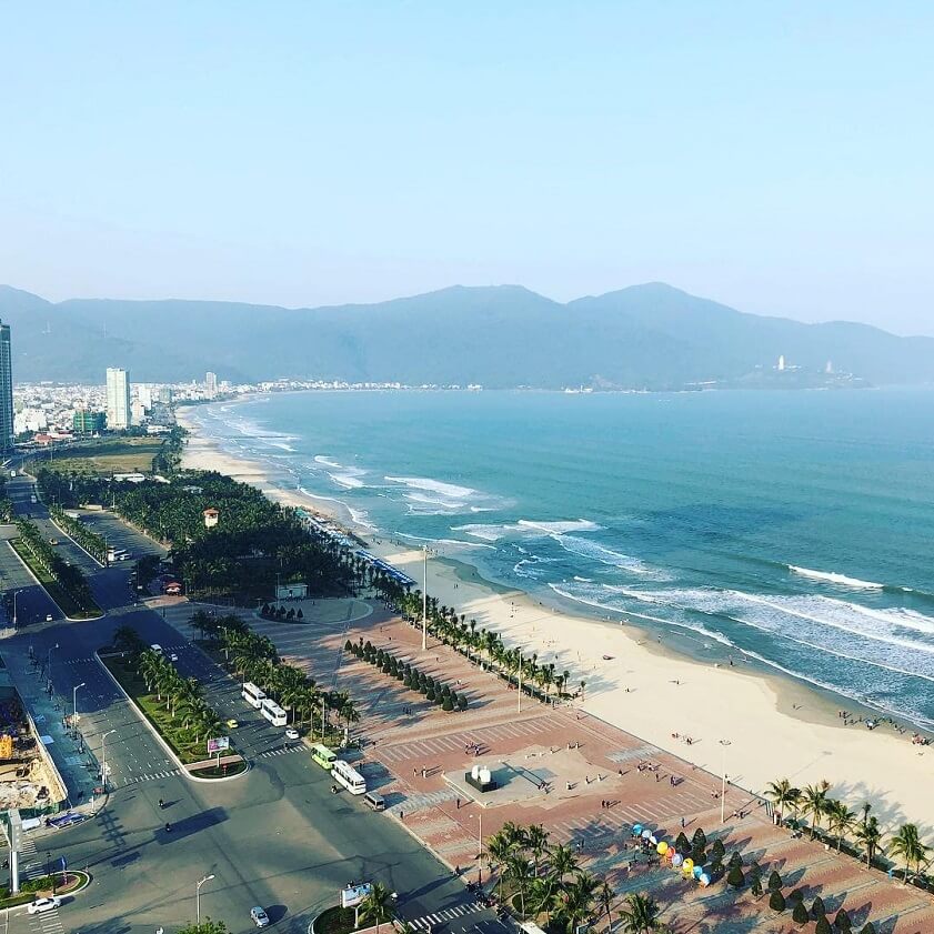 Công Viên Biển Đông Đà Nẵng nằm ngay vị trí đắc địa (sưu tầm)