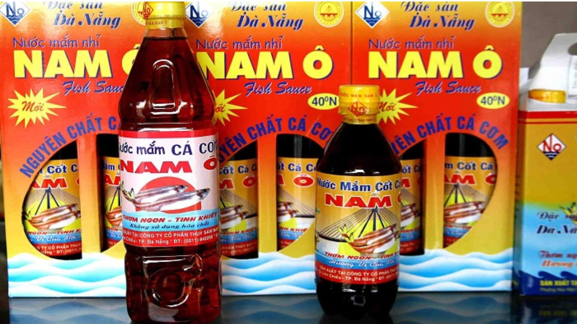 Món quà ý nghĩa mang hồn biển Nam Ô Đà Nẵng – Nước mắm Nam Ô (Ảnh Sưu tầm)