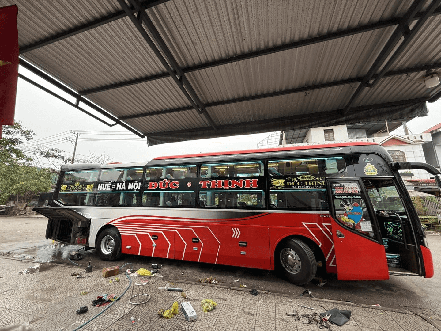 Nhà xe Đức Thịnh xe Huế Hà Tĩnh giá rẻ, chất lượng