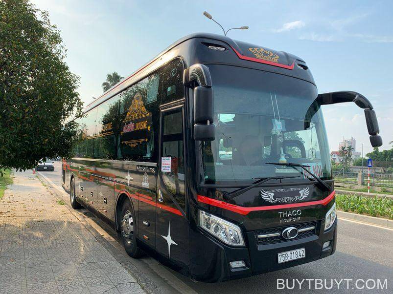 Nhà xe Sâm Hương xe Huế Vinh chuyến muộn nhất 23h40