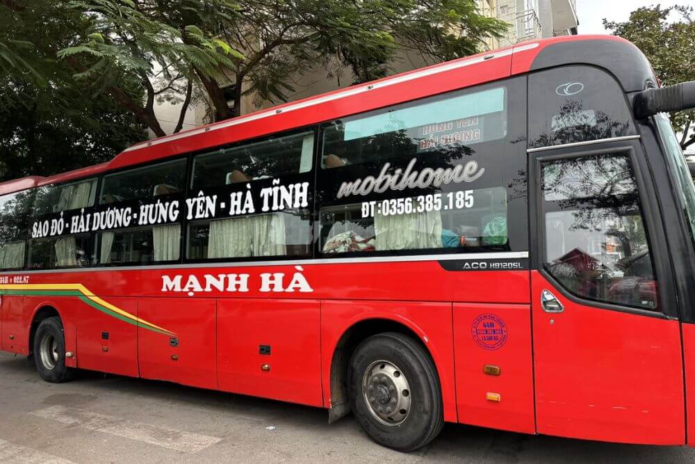 Xe Hà Nội Hà Tĩnh Mạnh Hà (Ảnh Sưu tầm)