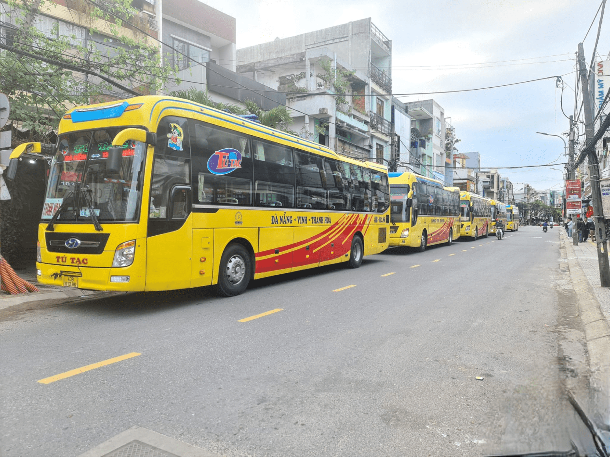 Xe Tú Tạc Đà Nẵng Đồng Hới với xe giường nằm 46 chỗ