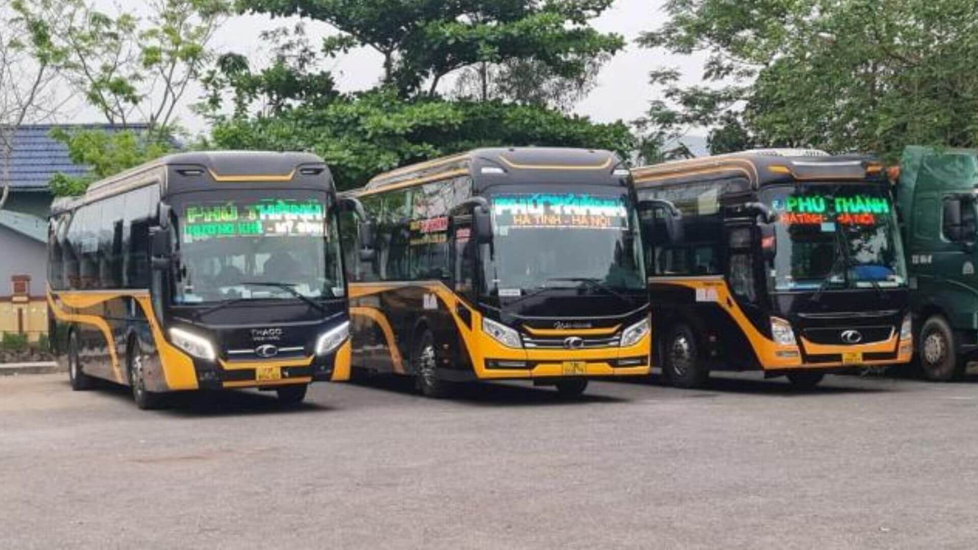 Xe khách Phú Thành tuyến xe Hà Nội Hà Tĩnh (Ảnh Sưu tầm)