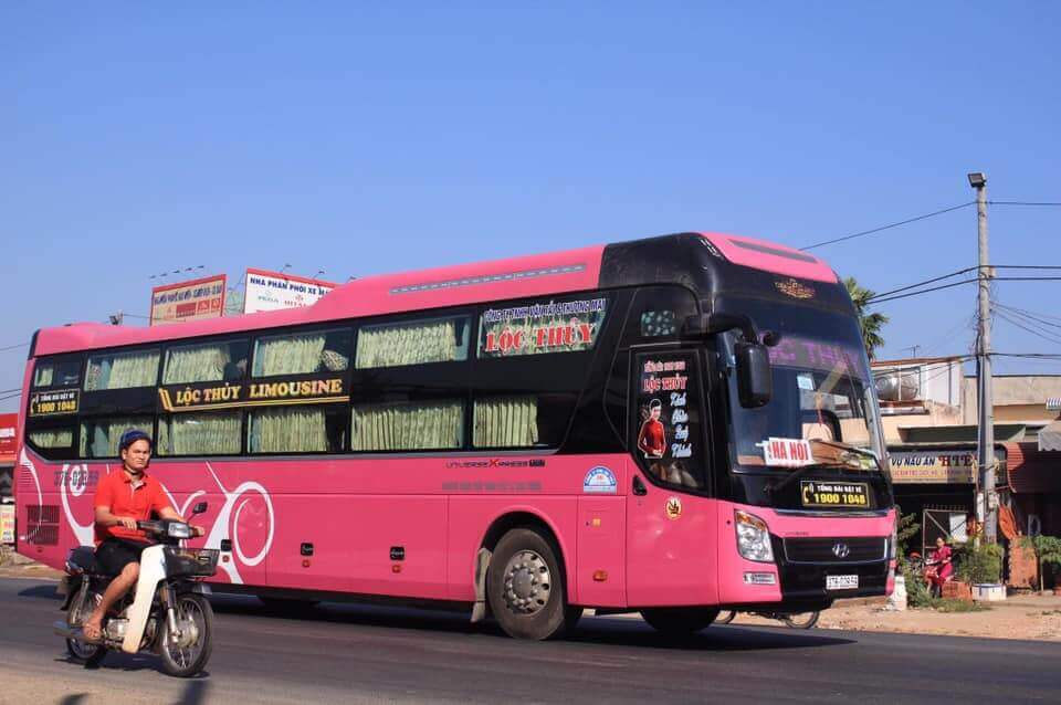 Hãng xe Lộc Thủy- xe Huế đi Hà Tĩnh với giá vé từ 180.000 VNĐ