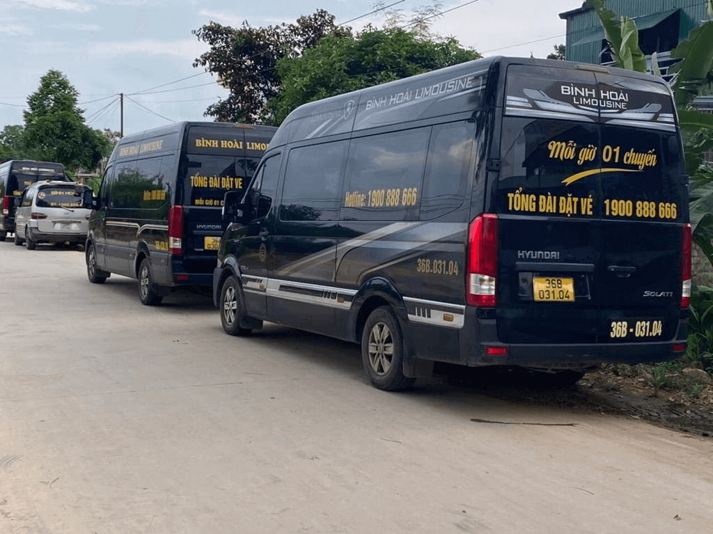 nhà xe Bình Hoài xe Huế Hà Tĩnh giá vé ổn định