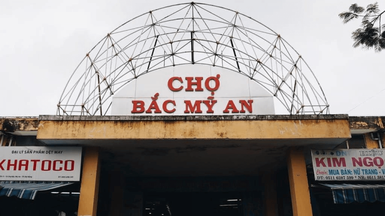 Chợ Bắc Mỹ An nổi tiếng vói nhiều đặc sản giá rẻ