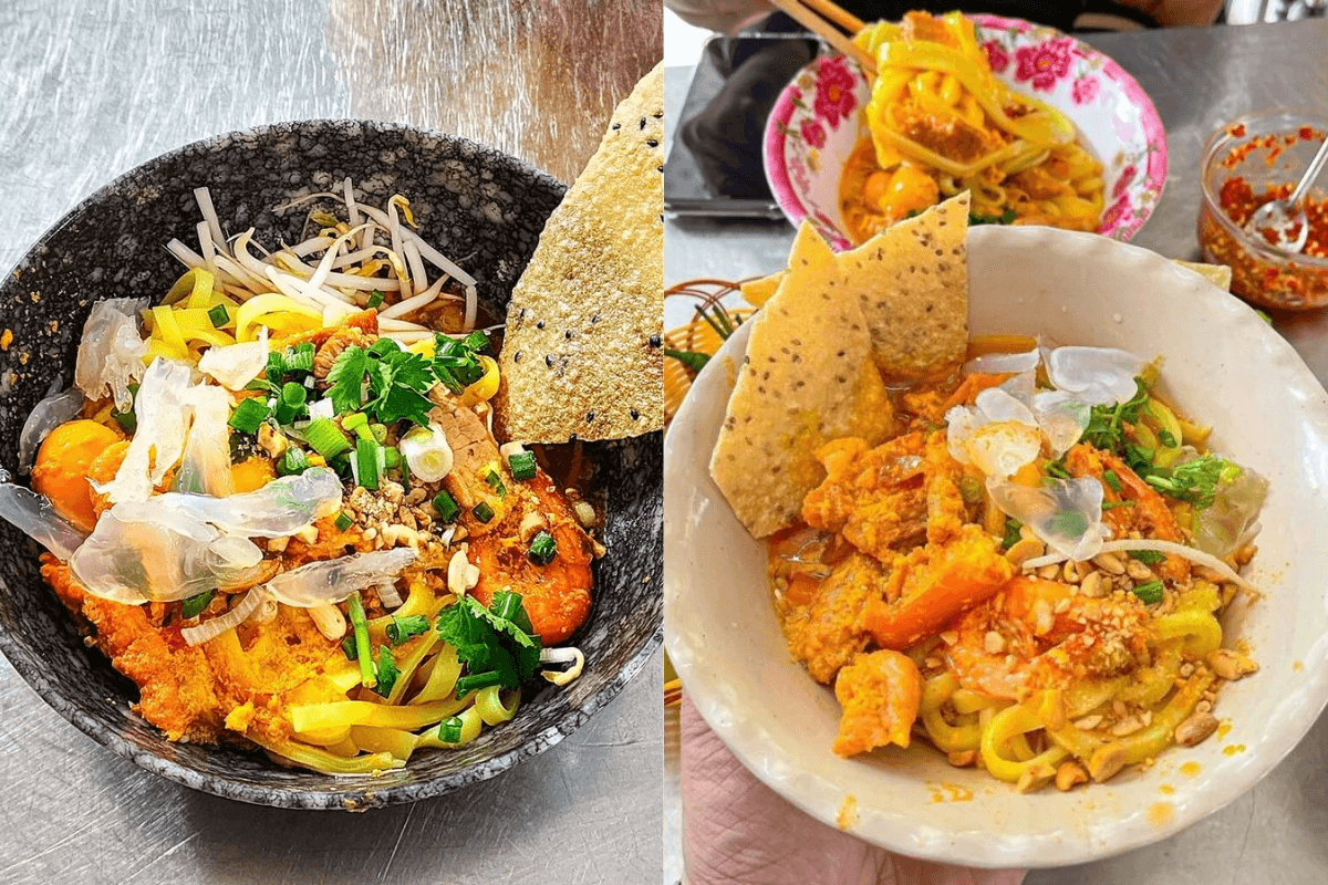 Chợ Hàn Đà Nẵng Nơi lưu giữ hương vị mì Quảng trứ danh (Ảnh Sưu tầm)