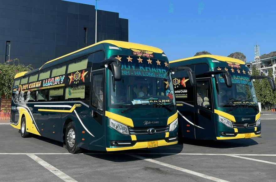 Duy Khánh Limousine xe giường nằm Huế Thanh Hóa đời mới hiện đại