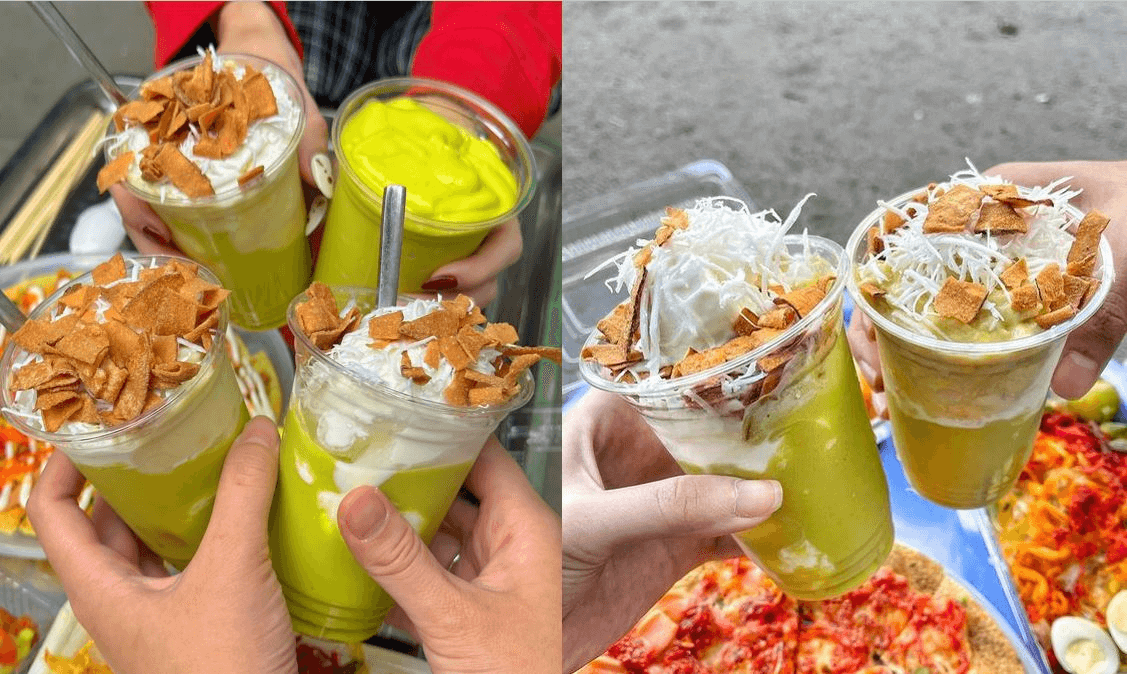 Phá đảo kem bơ thơm béo tại Chợ Hàn Đà Nẵng (Ảnh Sưu tầm)