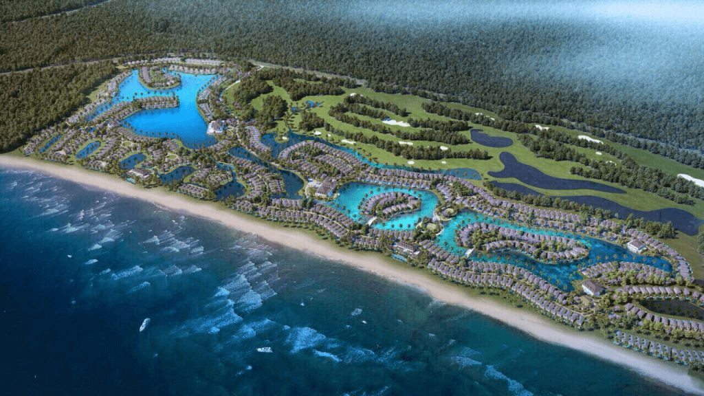 Siêu dự án nghỉ dưỡng tại bãi biển Làng Vân (Ảnh Sưu tầm)