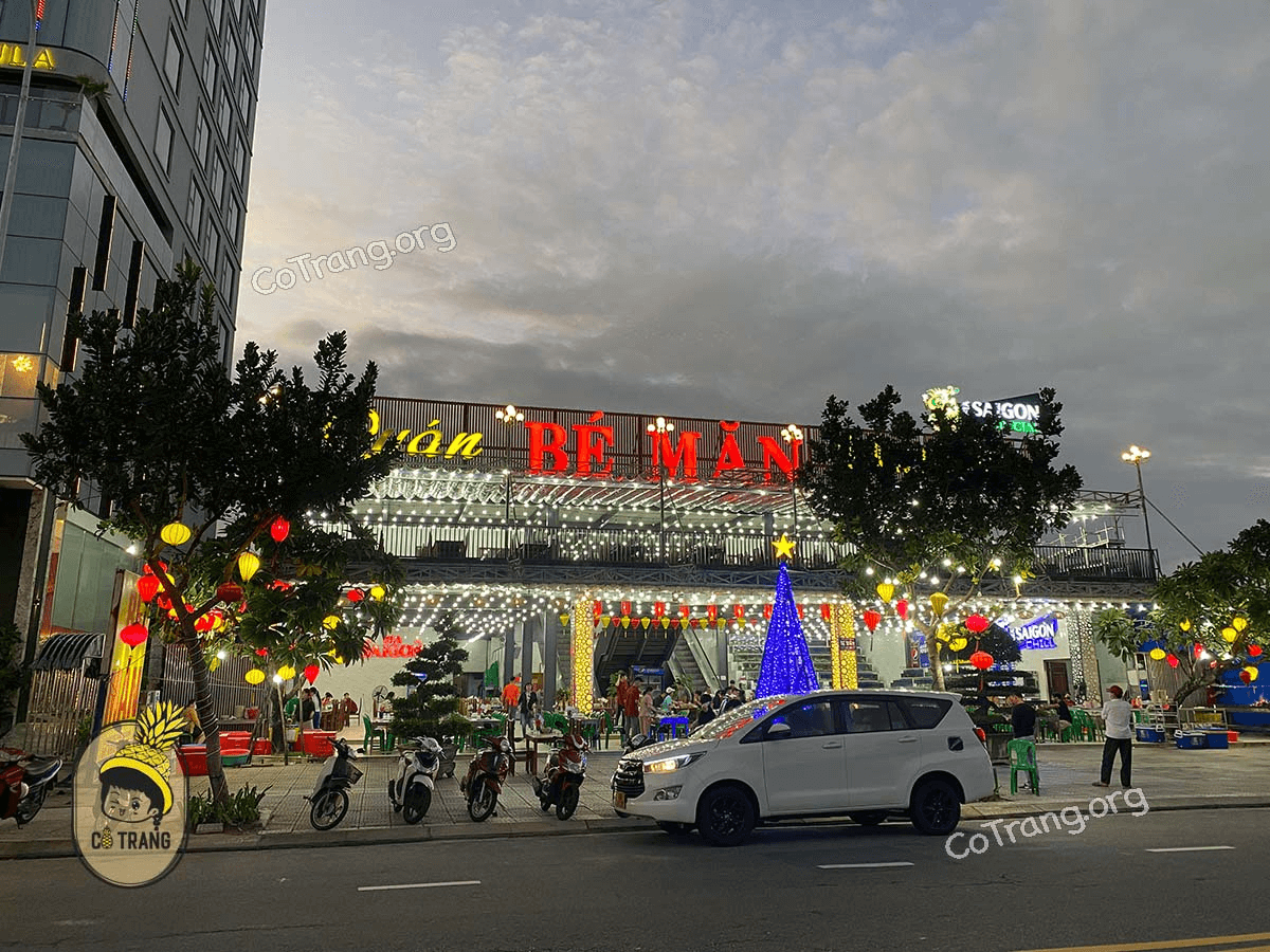 Thưởng thức hải sản Bé Mặn chuẩn vị địa phương ở biển Mân Thái Đà Nẵng (Ảnh Sưu tầm)