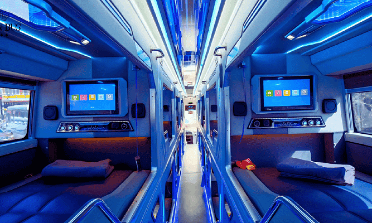 Xe giường nằm Queen Cafe Bus cao cấp tuyến đi Đà Nẵng Xe giường nằm Queen Cafe Bus cao cấp tuyến đi Đà Nẵng