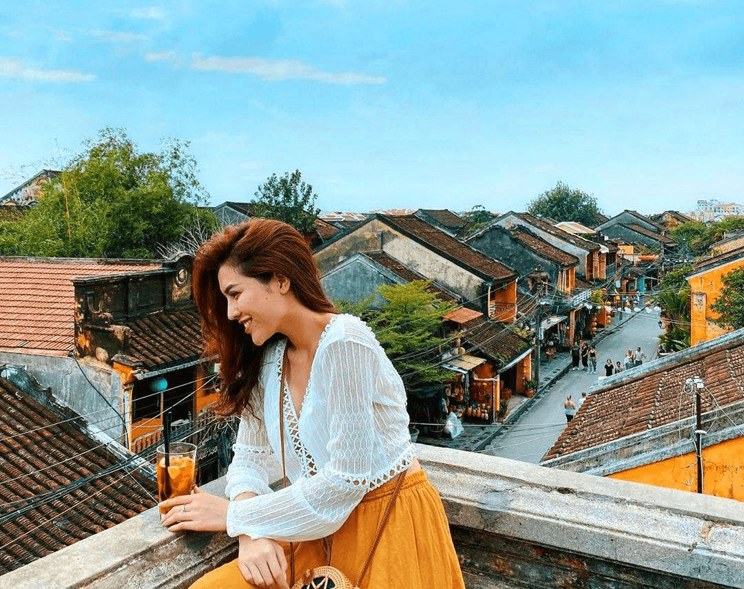 Cafe rooftop phố cổ Hội An (Ảnh Sưu tầm)