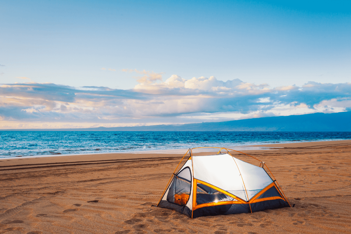 Cắm trại picnic tại bãi tắm Sơn Thủy