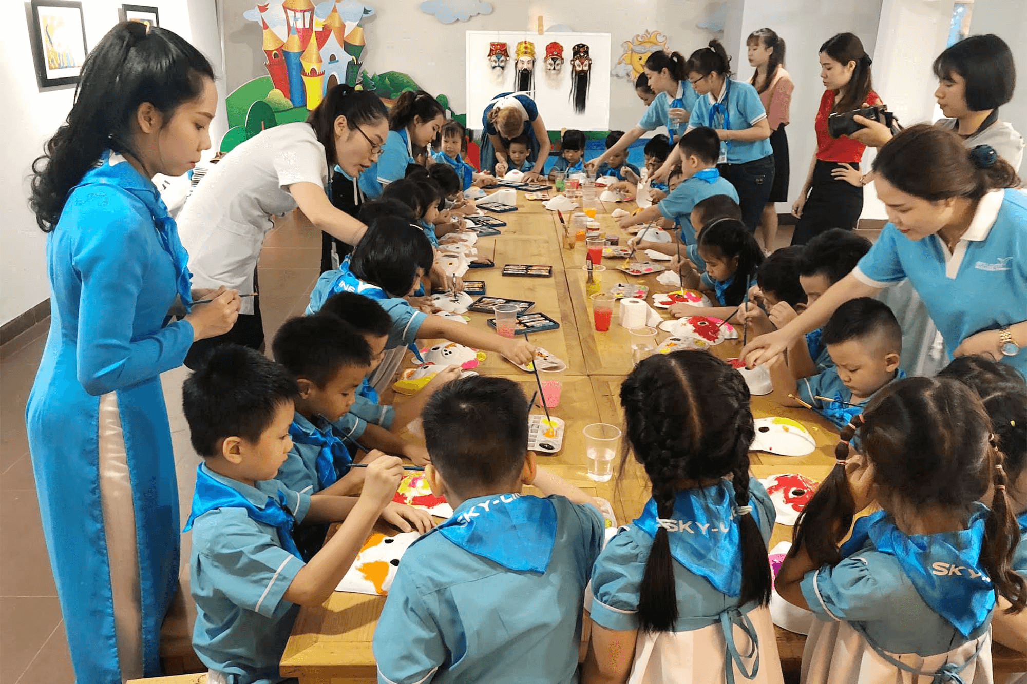 Khu mỹ thuật thiếu nhi tại bảo tàng Mỹ thuật Đà Nẵng (Ảnh Sưu tầm)