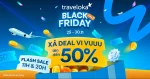 Săn vé bay ưu đãi khủng dịp Black Friday trên Traveloka