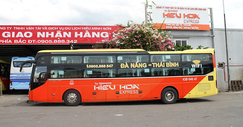 Xe khách Hiếu Hoa Đà Nẵng đi Thanh Hóa. Xe khách Hiếu Hoa Đà Nẵng đi Thanh Hóa.