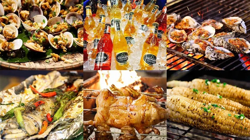 chợ đêm Helio với hàng trăm món ăn vặt và hải sản chợ đêm Helio với hàng trăm món ăn vặt và hải sản