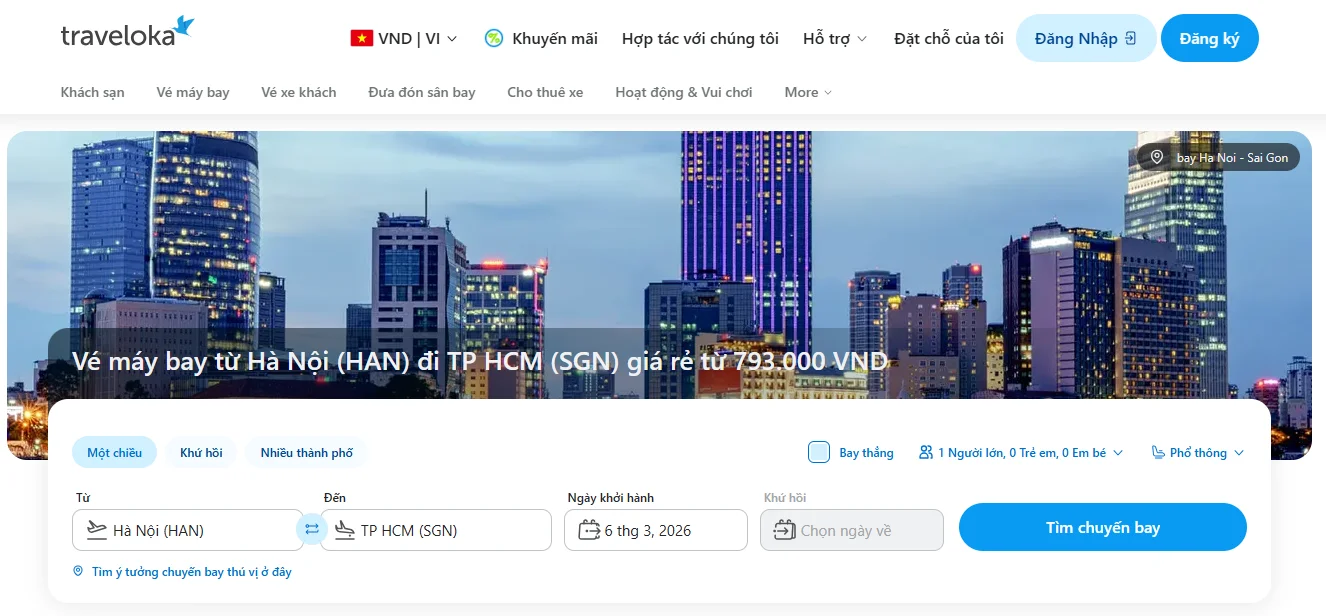 Điền thông tin vé máy bay Hà Nội Sài Gòn Điền thông tin vé máy bay Hà Nội Sài Gòn